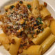 Rigatoni With Guanciale and Caramelized Onions