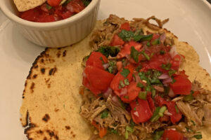 Tacos de Carnitas with Pico de Gallo