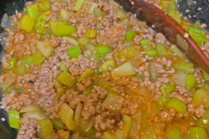 Pork, Celery, and Ginger Stir Fry