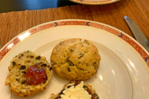 Currant and Pecan Scones