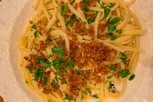 Linguine With Roasted Garlic and Preserved Lemon