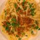 Linguine With Roasted Garlic and Preserved Lemon