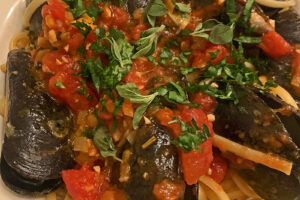 Spaghetti With Mussels