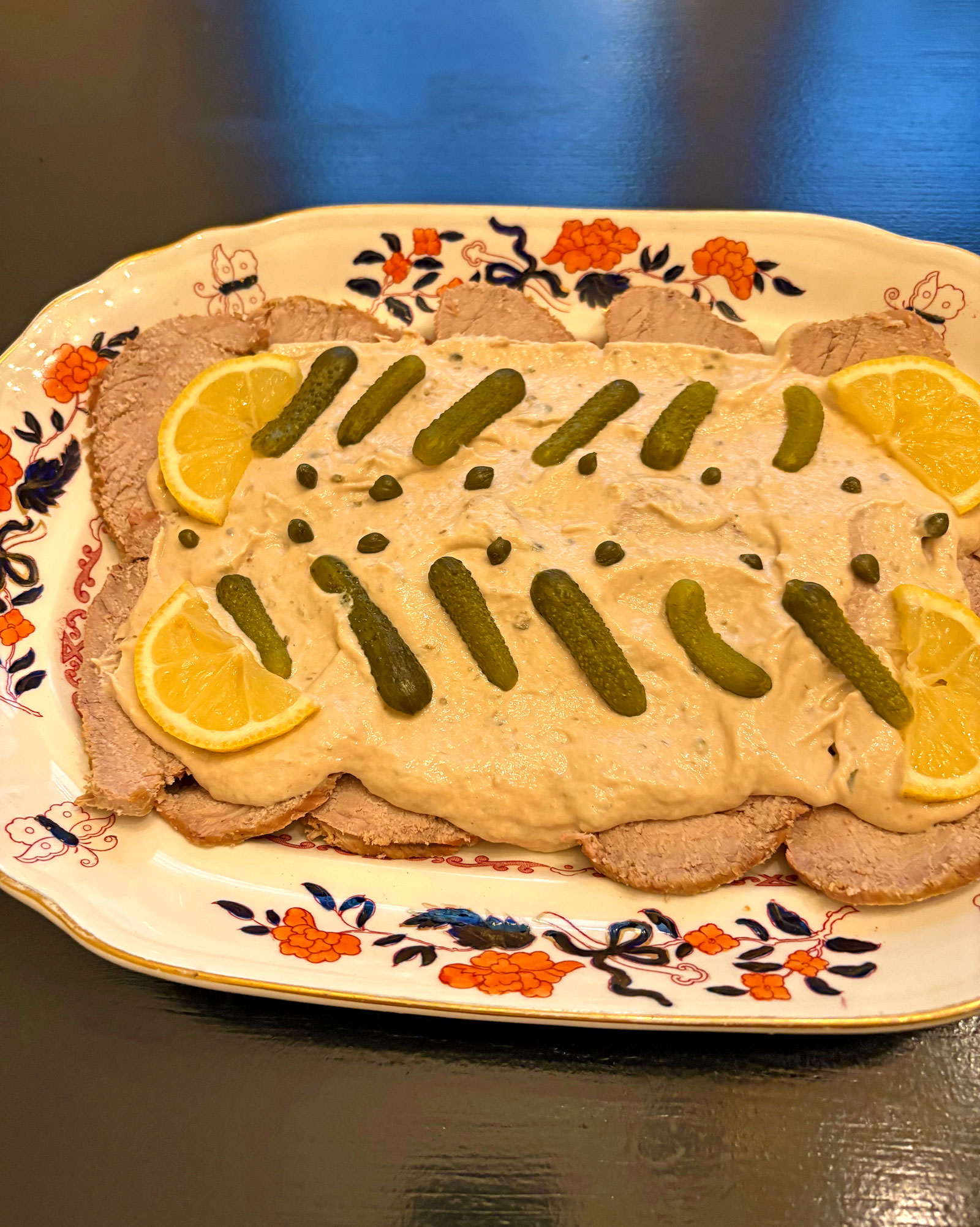 Vitello Tonnato, veal and tuna