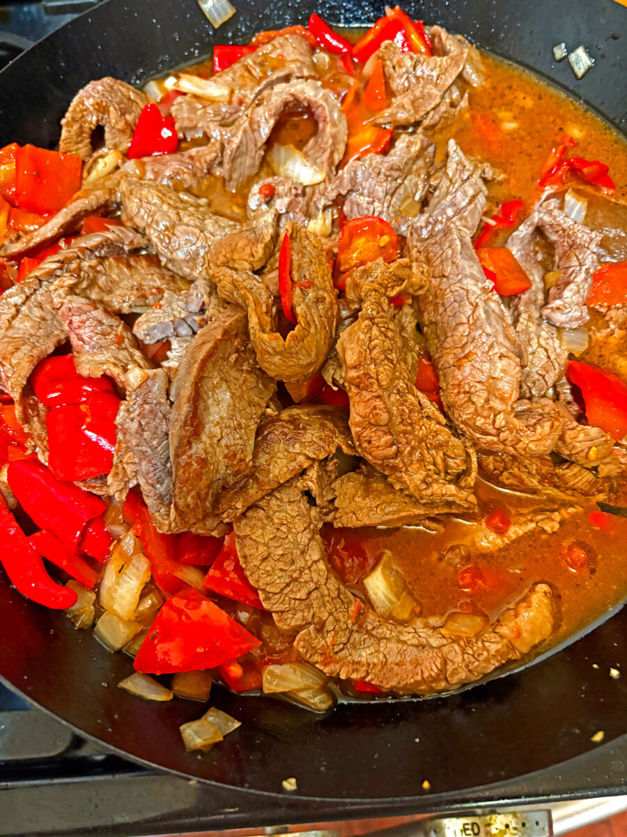 Stir-Fry Pepper Steak