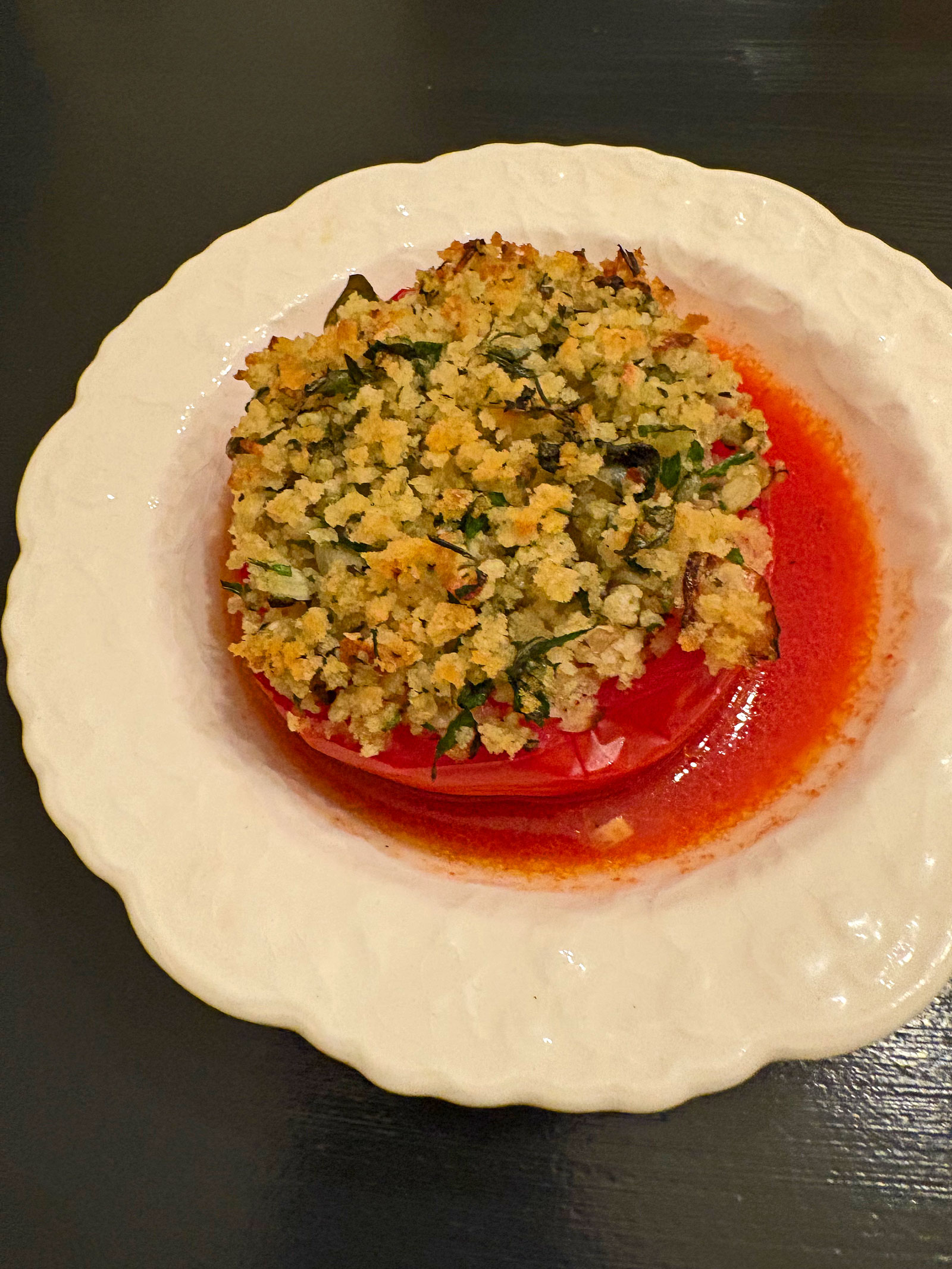 Stuffed baked tomatoes