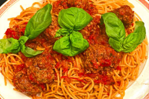 Spaghetti and Meatballs