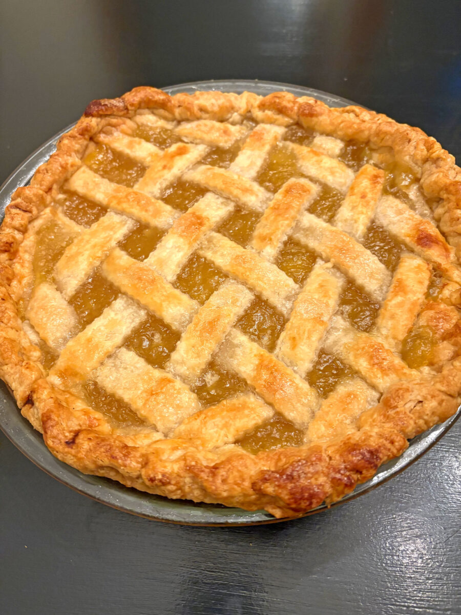 Fresh Pineapple Pie