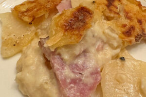 Creamy Scalloped Potatoes With Ham