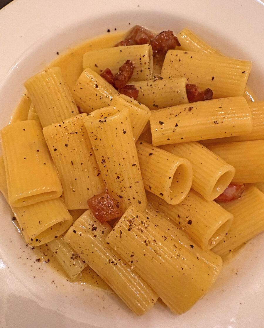 Rigatoni alla Carbonara