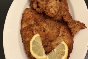 Turkey Cutlets Milanese