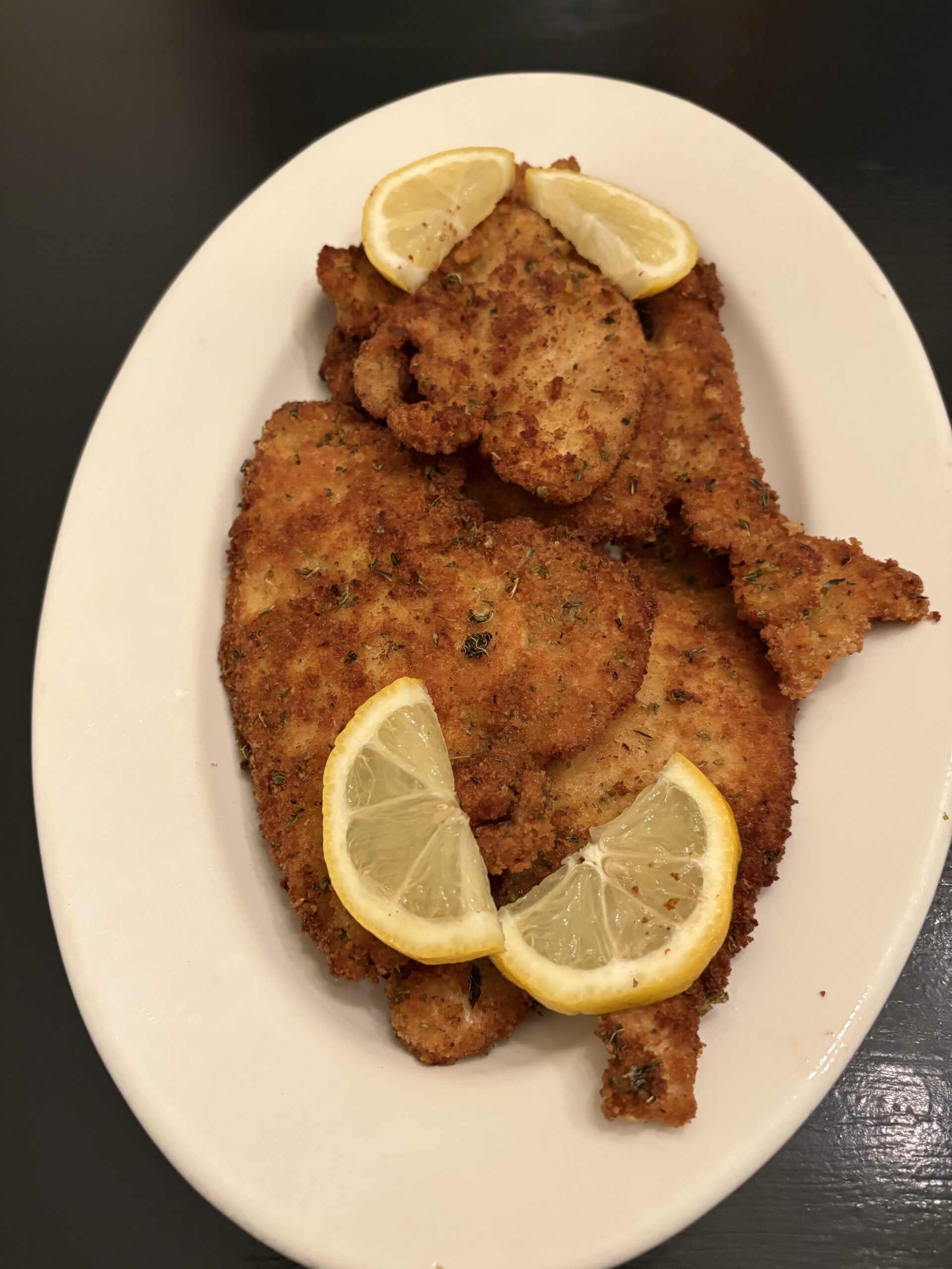 Turkey Cutlets Milanese