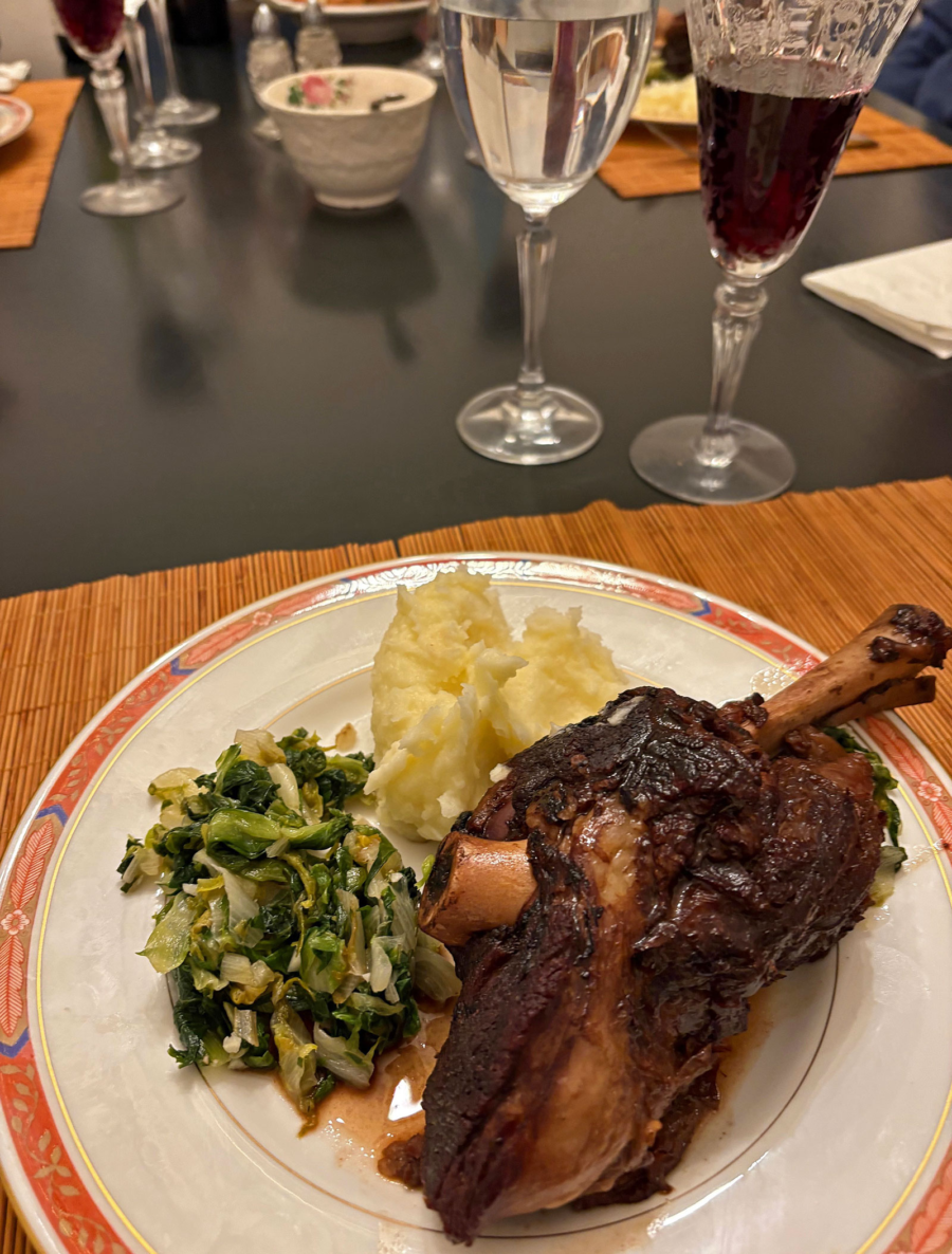 Braised Lamb Shanks