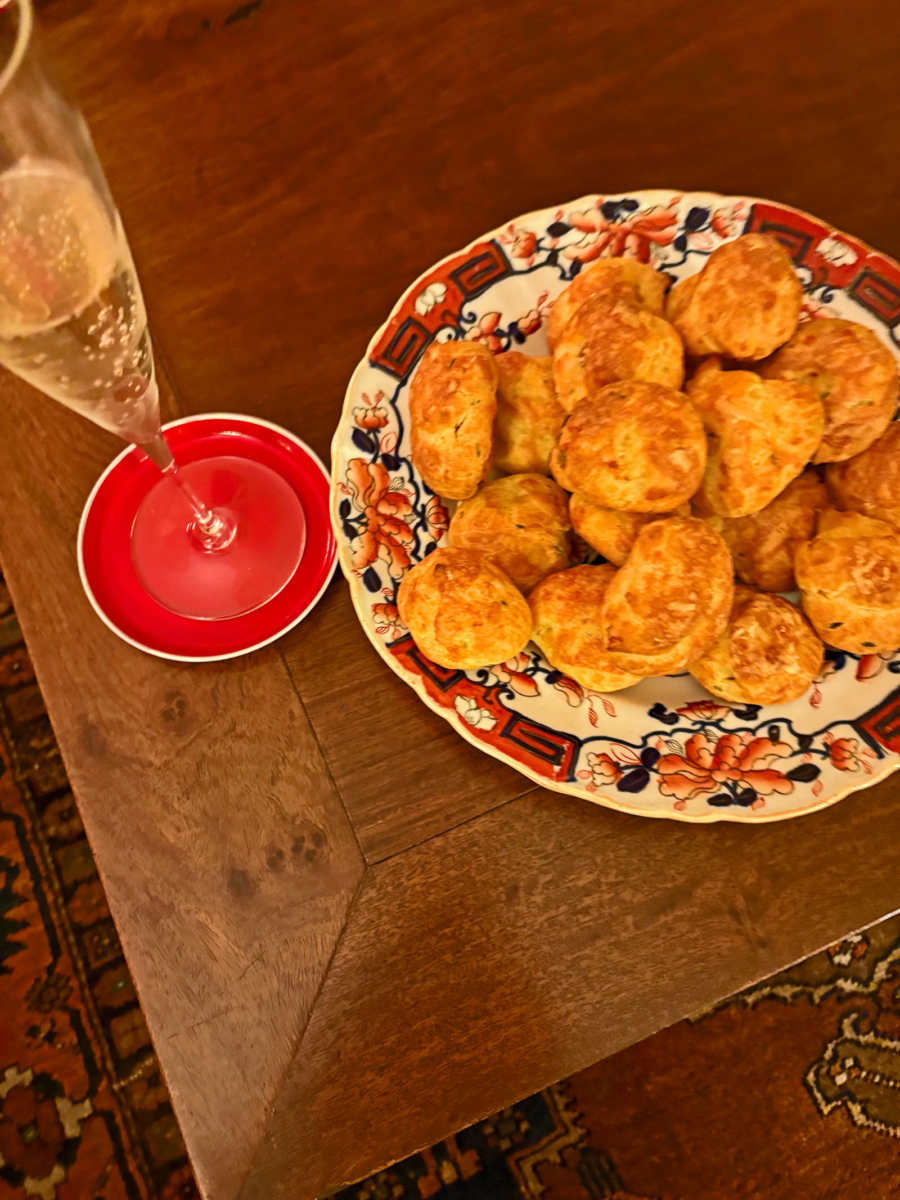 Herbed Gougères