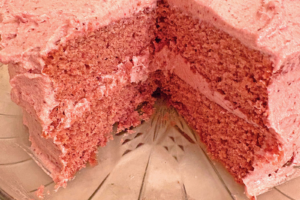 Buttermilk Strawberry Cake