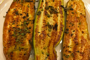 Broiled Lita Squash
