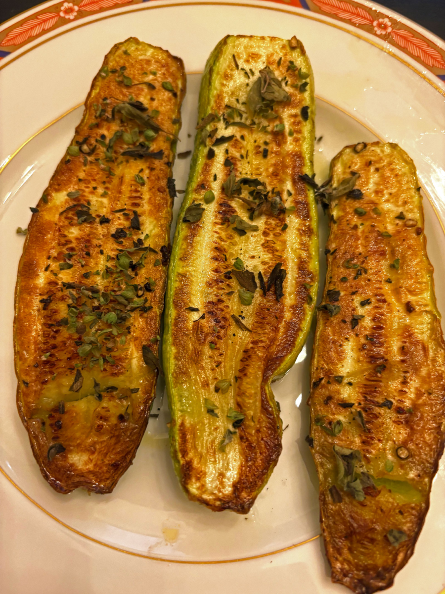 Broiled Lita Squash