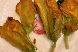 Stuffed Zucchini Blossoms
